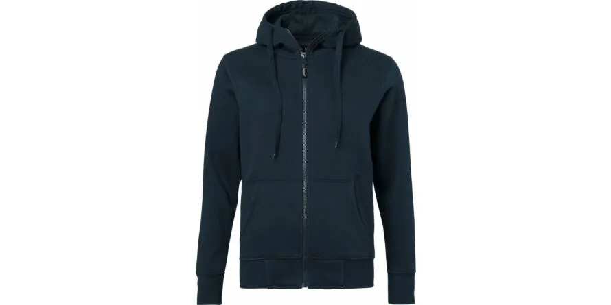 186 Sweatshirt met volledige rits, dames, marineblauw, L