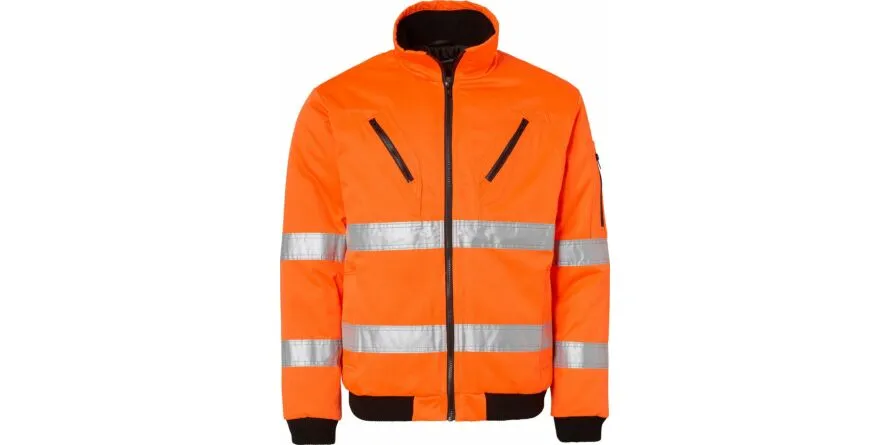 5016 Winterjas, Unisex, Fluorescerend Oranje, XL