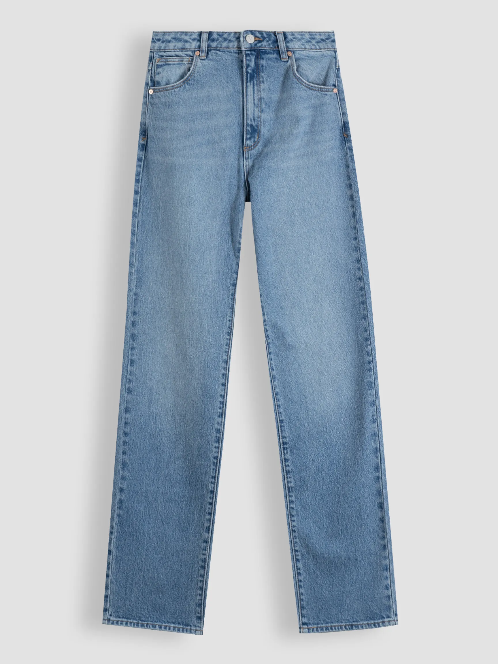 Abrand Dakota, high waist straight fit jeans