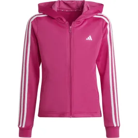adidas 3 Stripes Full Zip Hoody Meisjes