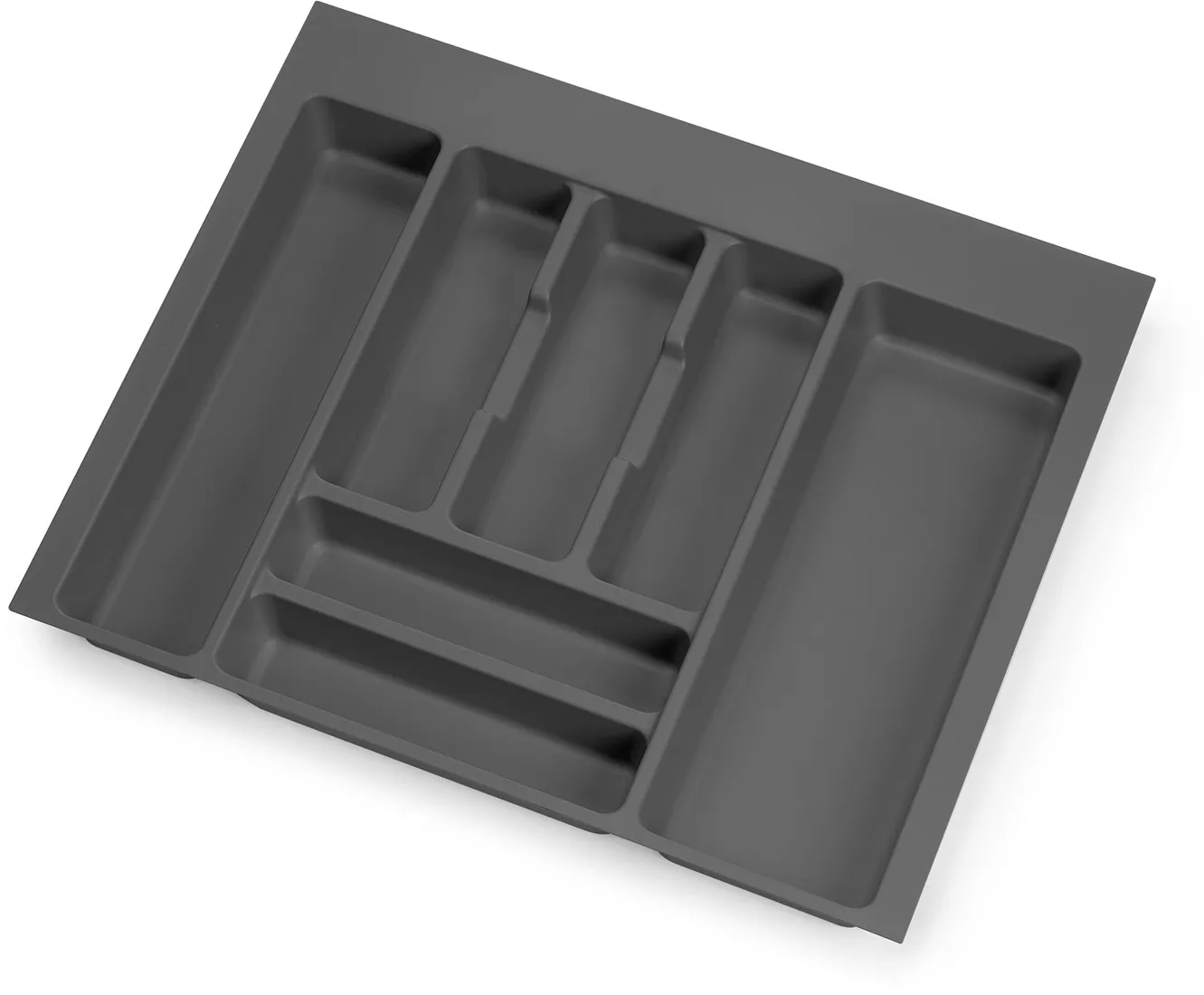 BESTEKINZET OPTIMA TRAY   EMUCA CE kunststof antraciet*B16*vertex/concept*