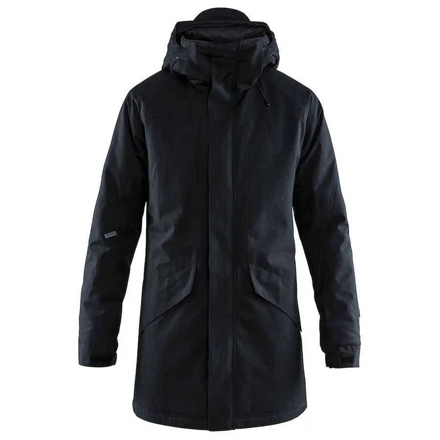Craft Mountain Padded Parkas Heren Black Melange