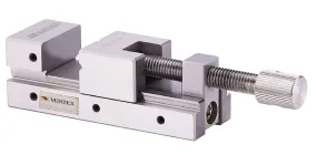 EDM slijpklem met schroefspil roestvrij staal bekbreedte 35 mm klemwijdte 50 mm bekhoogte 17 mm Vertex