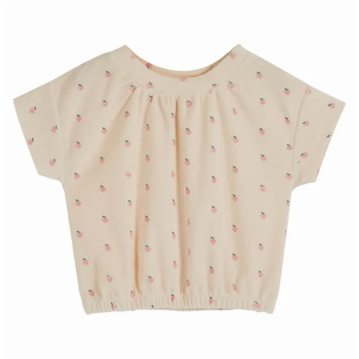 EMILE ET IDA TSHIRT CREME APPELPRINT