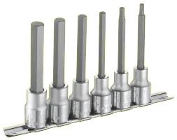 EXPERT BY FACOM LANGE 6KANTE SCHROEVENDRAAIERDOPPENSET 1/2″ | 6DELIG | E032941 – E032941
