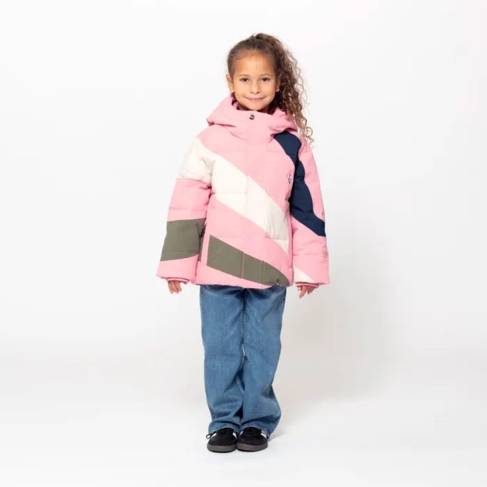 Gosoaky Winterjas Dragon Den Roze/Groen/Blauw