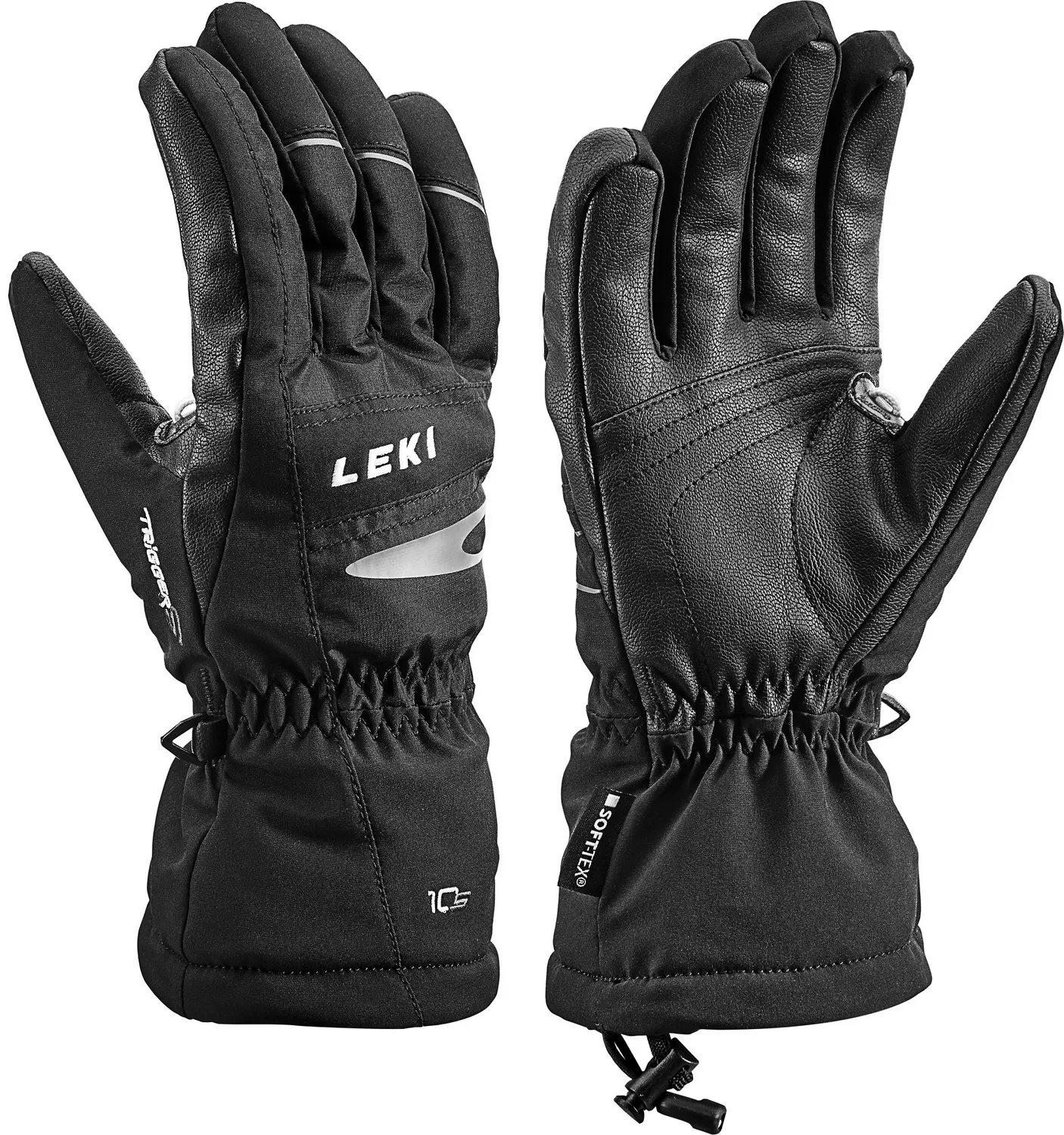 Handschoenen Leki Vertex 10 S Black Graphite