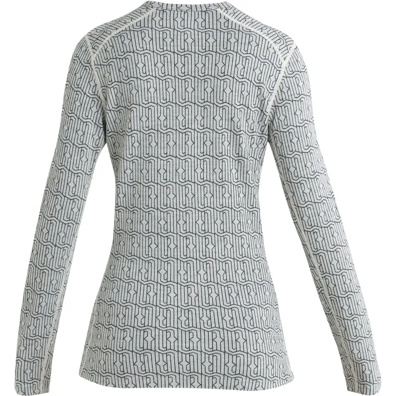 Icebreaker Dames 260 Vertex Herenga Crewe Longsleeve
