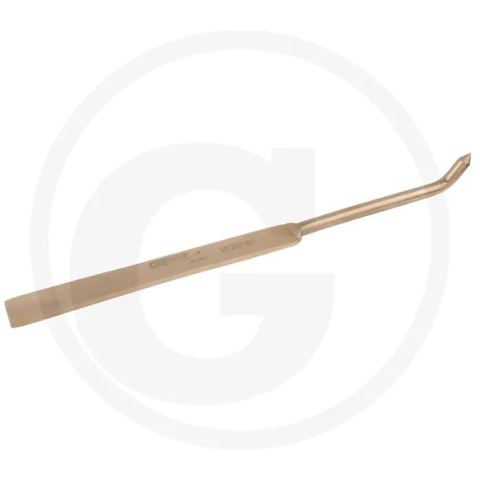 KS TOOLS BRONZE FLANSCHMESSER GERADE 400 MM  VONKVRIJ, EXPLOSIEBESTENDIG, CORROSIEBESTENDIG