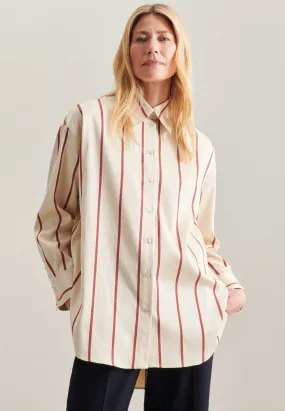 Lange mouwen Twill Longblouse