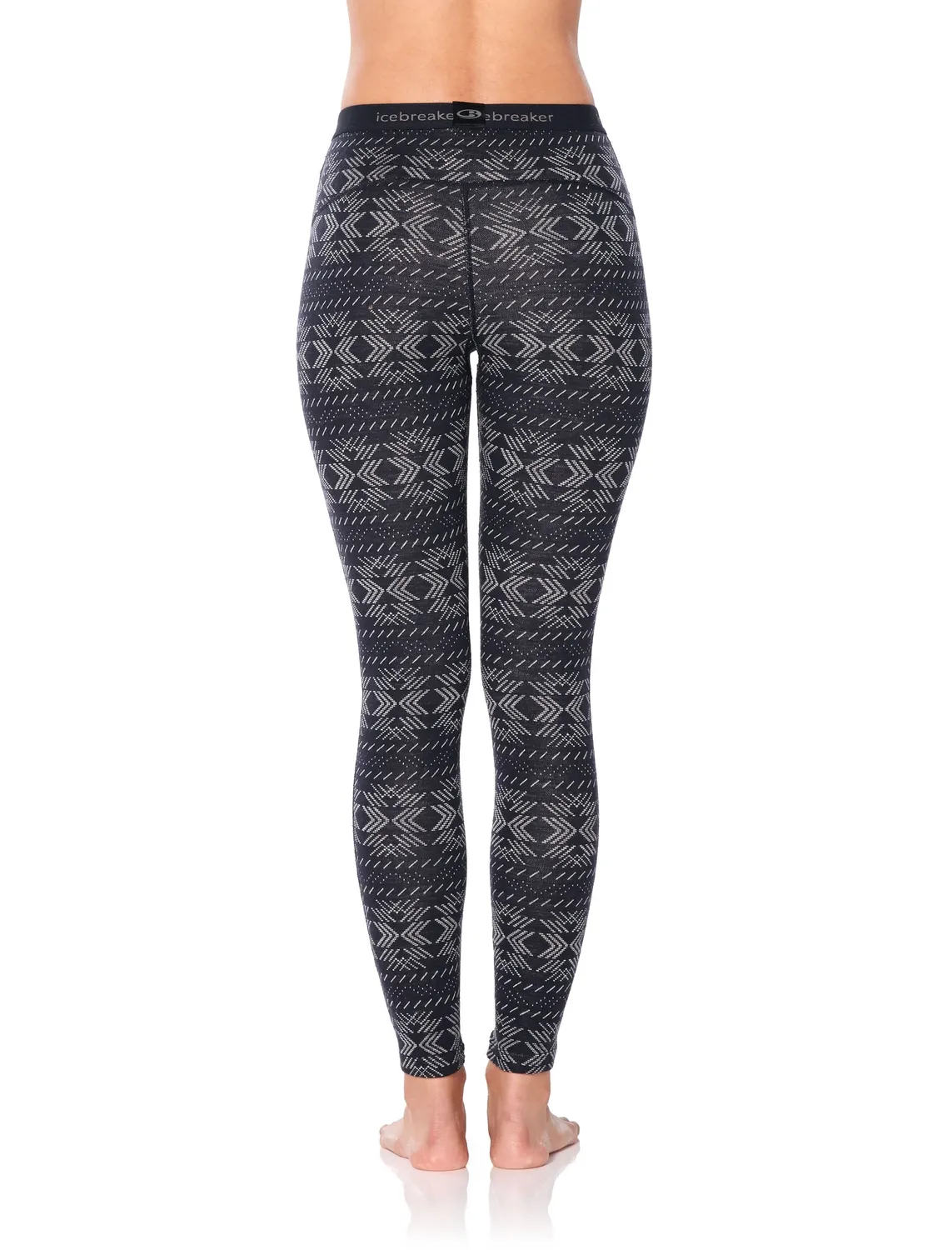 Legging Icebreaker Women 250 Vertex Crystalline Midnight Navy