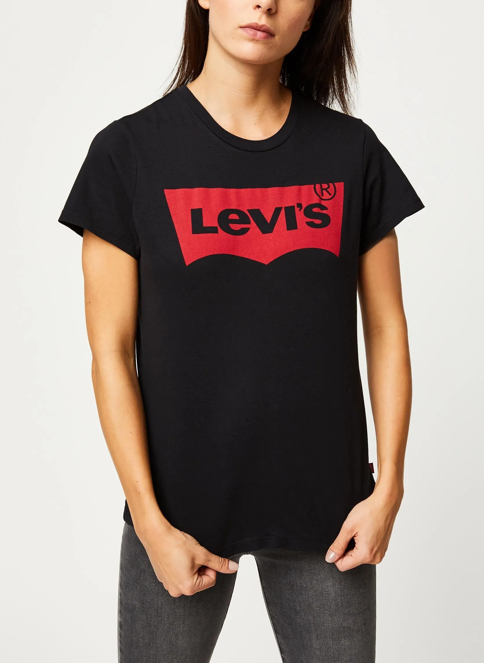      LEVI'S TSHIRT THE PERFECT TEE  ZWART   