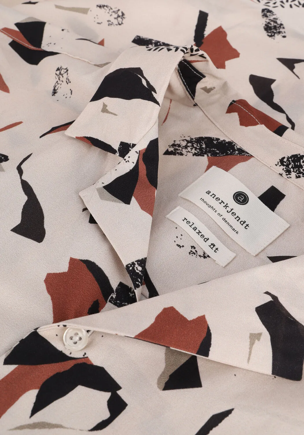 multi anerkjendt casual overhemd akleo poplin aop shirt