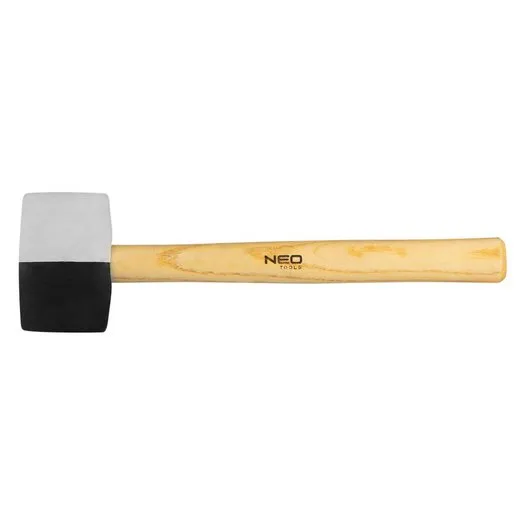 Neo Rubber Hamer 450gr Zwart/Wit