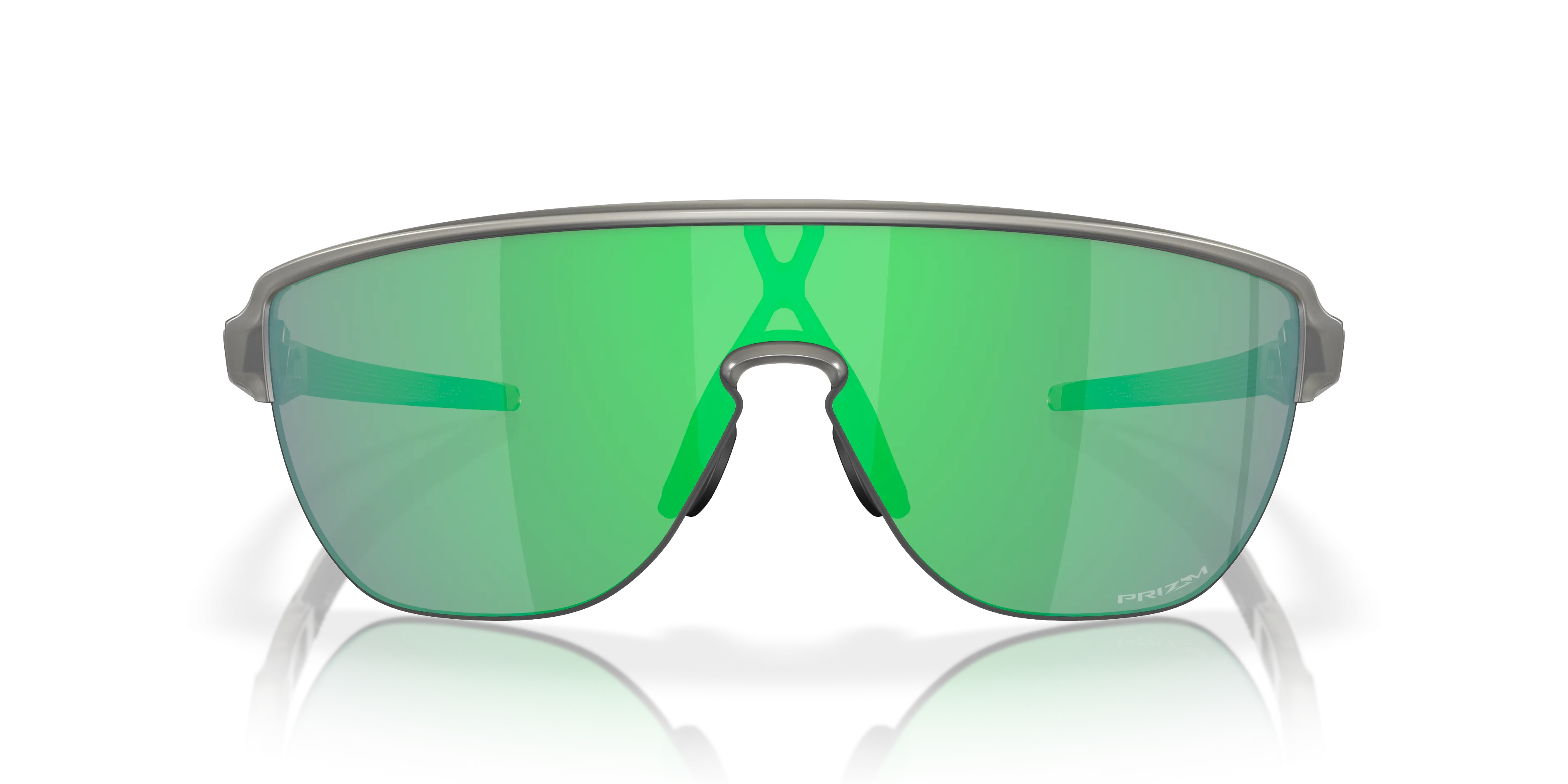 OAKLEY OO9248 CORRIDOR L (42  142)  WITH GROEN LENSES AND GRIJS FRAME