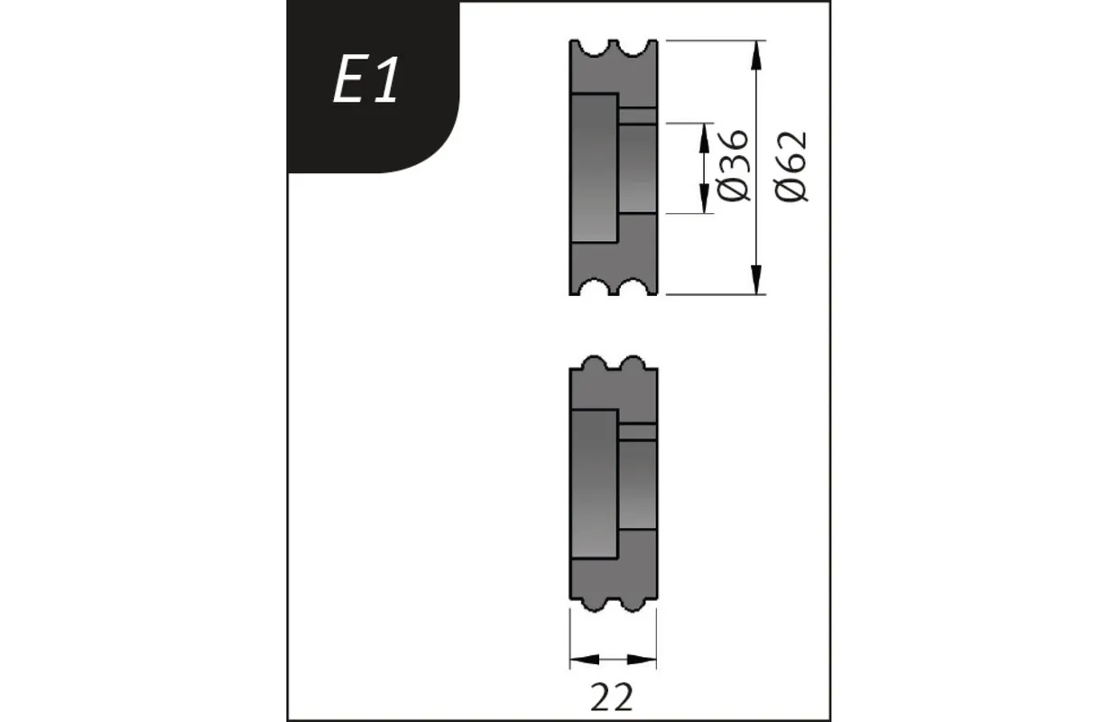 OPTIONELE ROLLEN VOOR SBM14012 METALLKRAFT