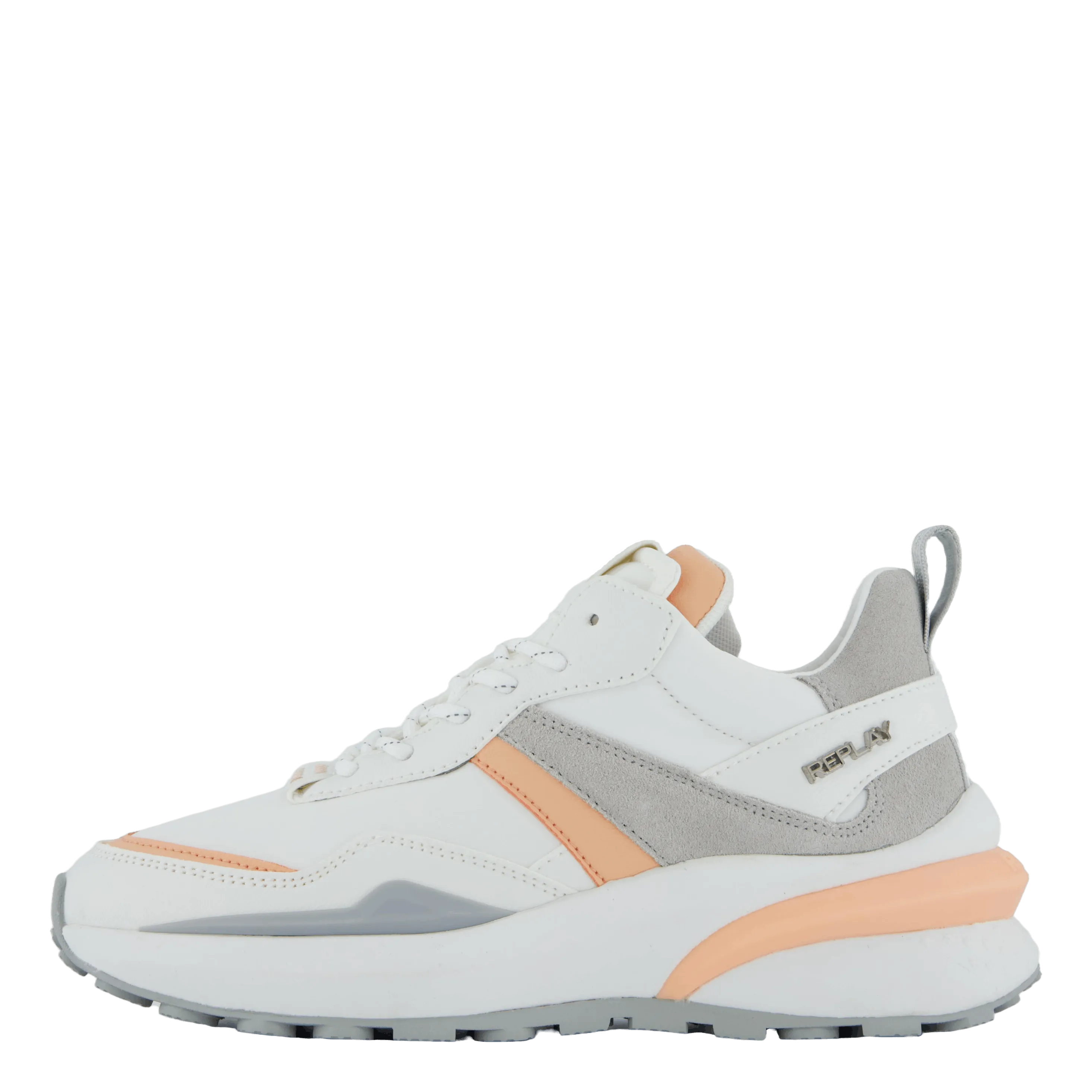 Replay schoenen Athena Run White Orange