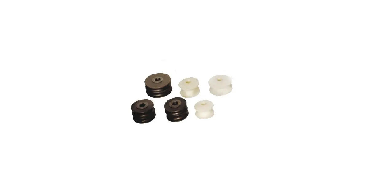 Set van 3 optionele walsen in inch voor profielwalsmachine PRM31F Metallkraft