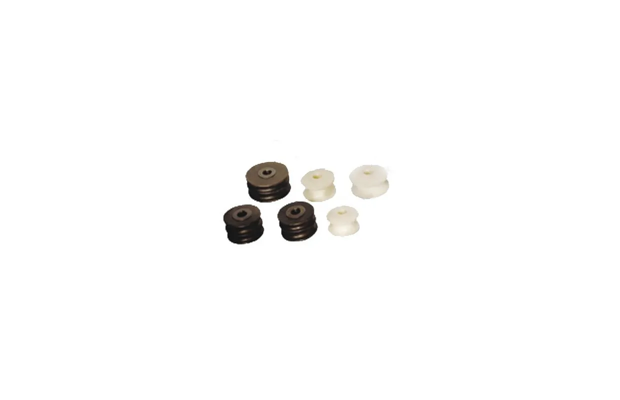 Set van 3 optionele walsen in inch voor profielwalsmachine PRM31F Metallkraft