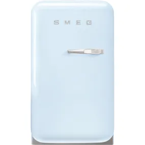 SMEG FAB5LPB5 MINIBAR-42 LITER-H. 71,5 TOT 73 CM -50-SCH.LINKS-PASTELBLAUW