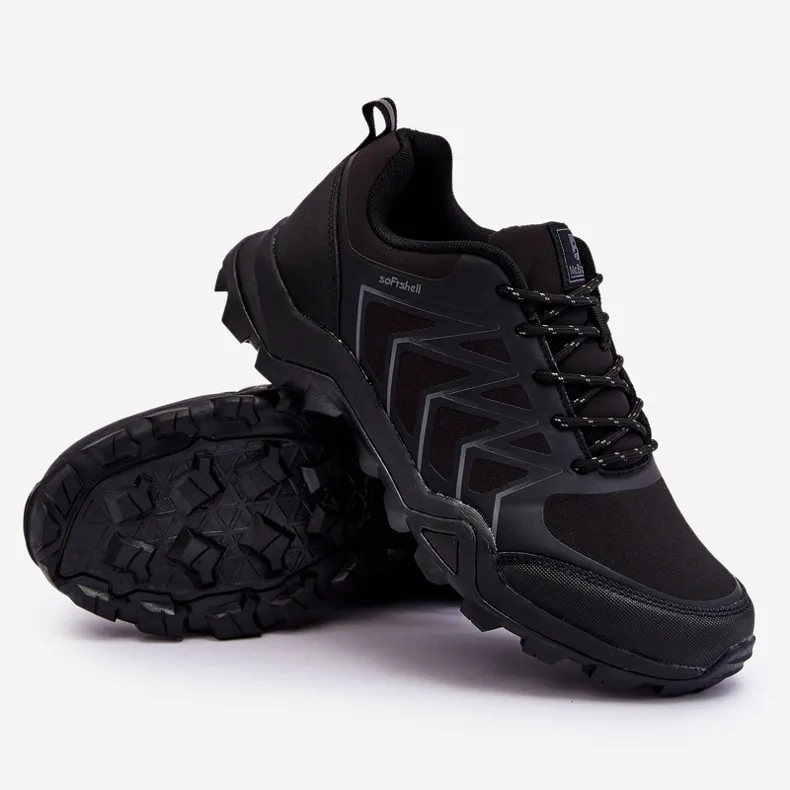 SOFTSHELLSPORTSCHOENEN VOOR HEREN BLACK JACK ZWART
