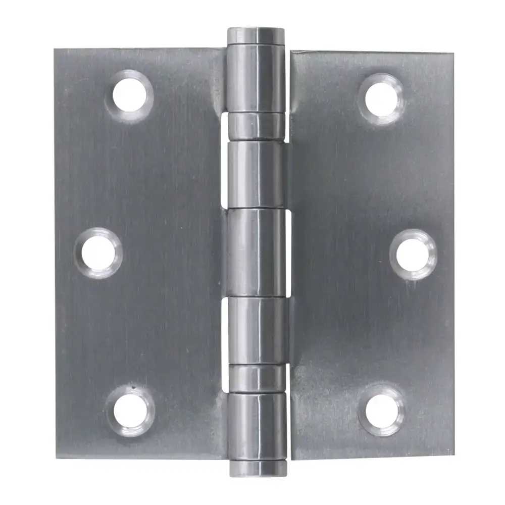 StarX Kogelscharnier met pen met ronde hoek 76x76 mm RVS, 3 stuks