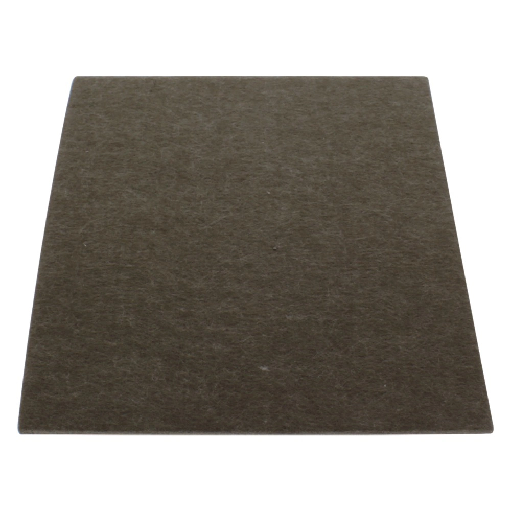 StarX Vilt 75x100mm Zwart Zelfklevend Vierkant