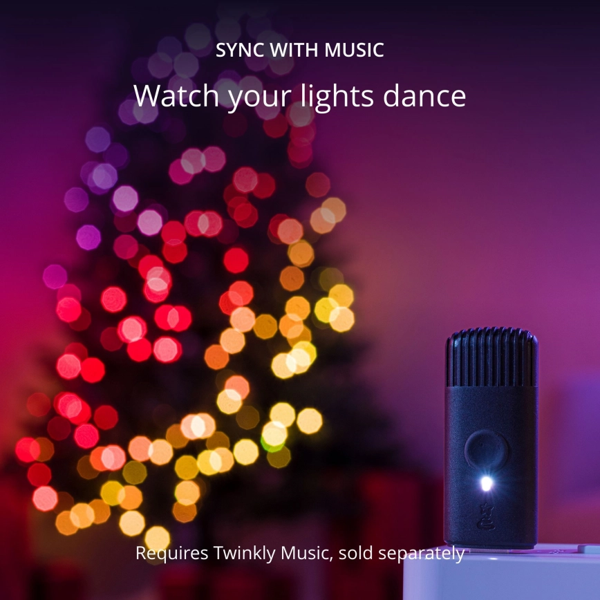 TWINKLY  LED RGB DIMBAAR BUITENSHUIS KERST LICHTSNOER STRINGS 750XLED 63,5M IP44 WIFI