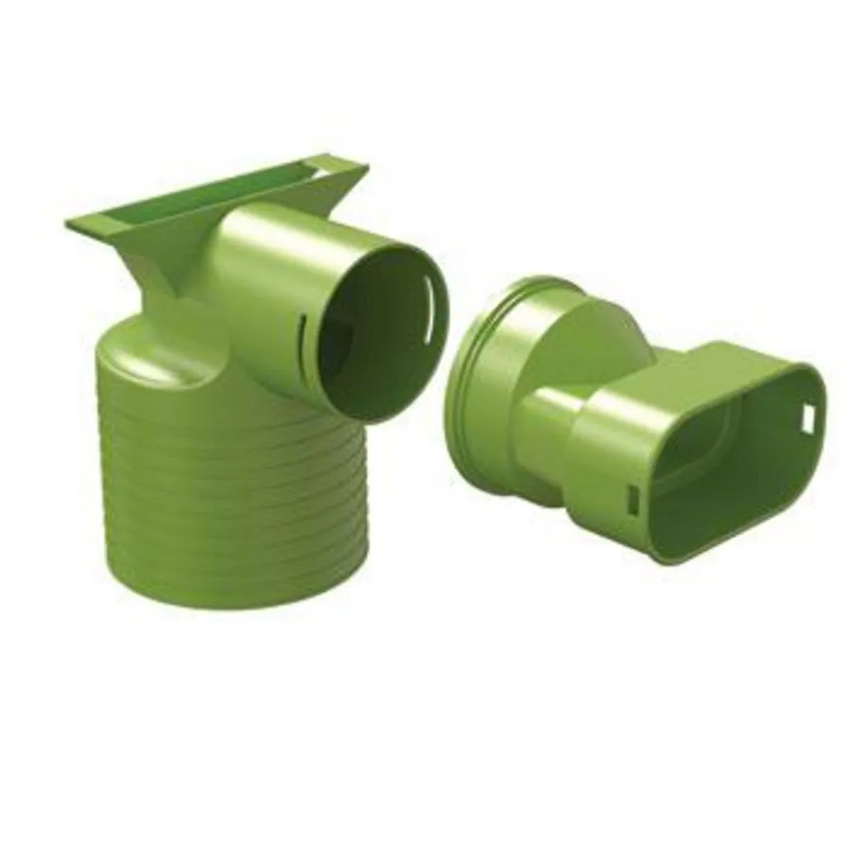 UBBINK AE35 VENTIELADAPTER 90° 1X  Ø125MM  0188186