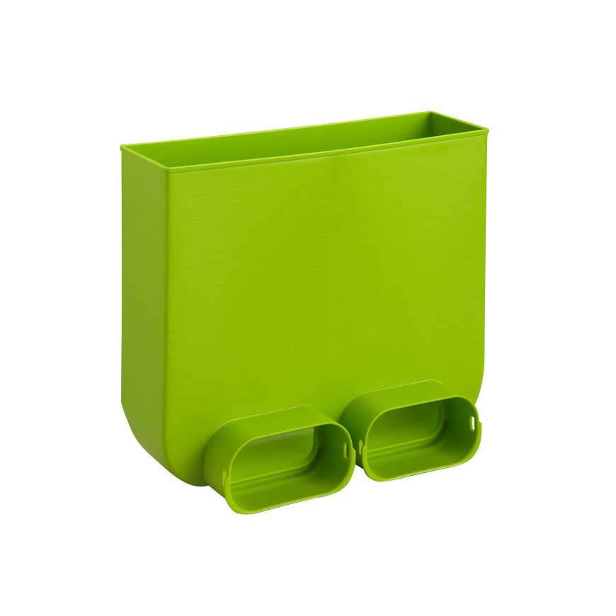 Ubbink Air Excellent vloerroosteradapter, type AE35sc, incl. 1 afdekkapje, groen, 50 x 102 mm