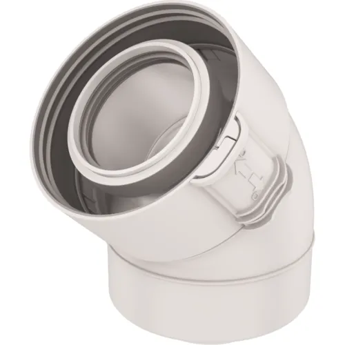 UBBINK UBIFIT BOCHT 45° KLEMBAND CONC. Ø 60100 MM