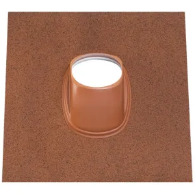 Ubbink Ubiflex pan 131 universeel  5-25° 500 x 500 mm natuurrood