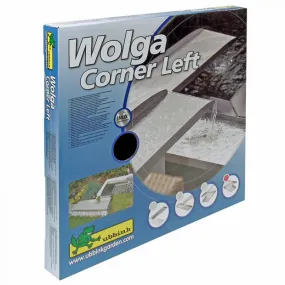 Ubbink Wolga Linkse Hoek, Beekloop voor vijver in rvs (48 x 48 cm)